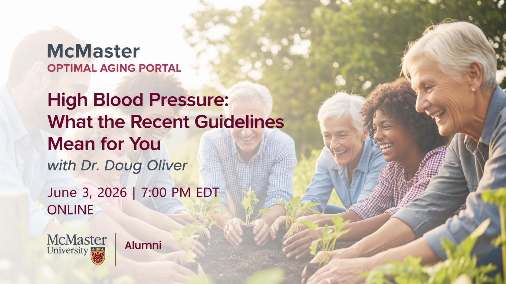 June 3 Live Event: Dr. Doug Oliver - New Hypertension Guidelines